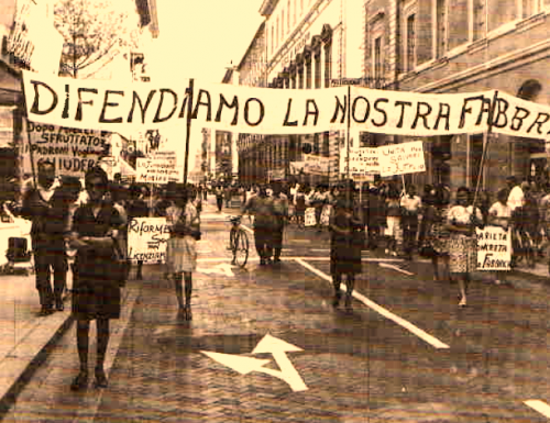 1976: Centurini, protestano le operaie licenziate. In 4 condannate per resistenza