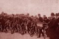 Foligno 1897: feste per i velocipedisti della Roma-Milano