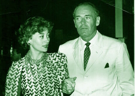 Henry Fonda e la luna di miele a Villalago con Afdera Franchetti