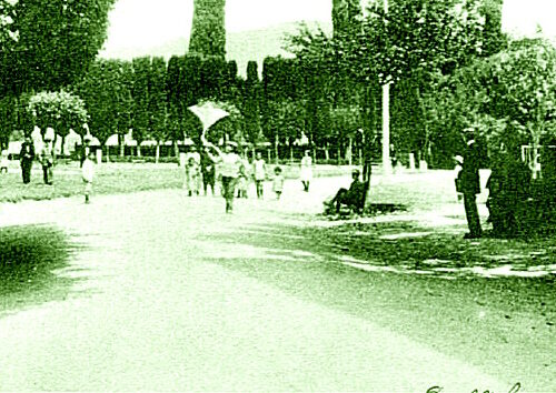 “La Passeggiata” e quella kermesse di ciclismo organizzata nel 1923 per onorare il monumento ai Caduti